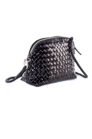 Chunky Fellini Pochette Nera Lucida DRAGON DIFFUSION | 8011pPATENTBLACK